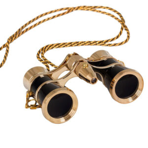 Levenhuk Broadway 325F Opera Glasses (Black & Gold)